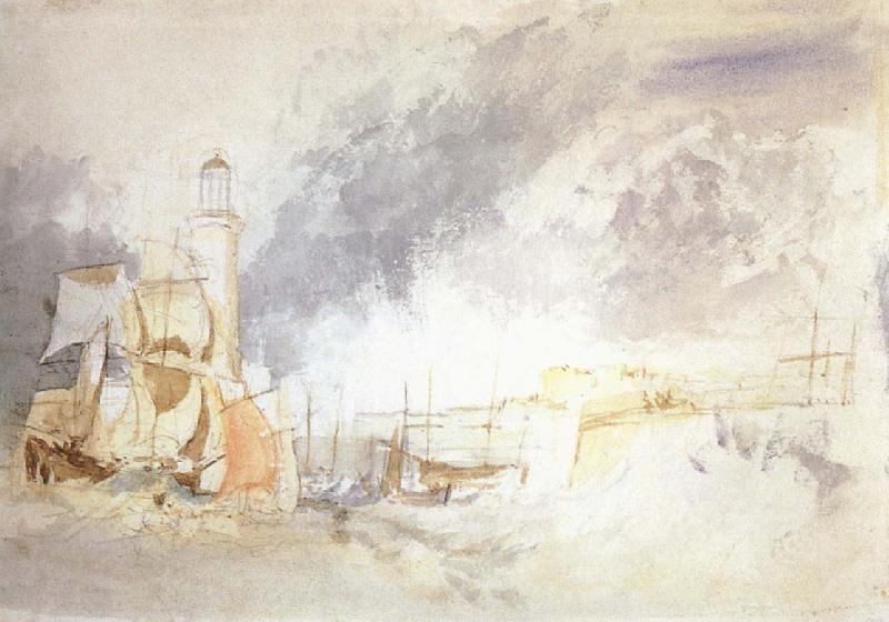 Joseph Mallord William Turner Study of Lusi oil painting image